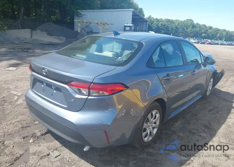 2025 Toyota Corolla Le z USA, uszkodzony, nr VIN 5YFB4MDE9SP332456